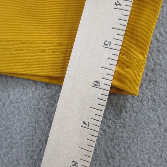 Gymshark Rest Day Woven Shorts Mens XL Burnt Yellow Belted Stretch Training NWT - Picture 7 of 10